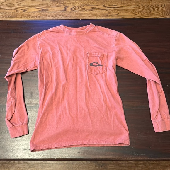 Drake red long sleeve t-shirt “Labrador Retriever” youth size small - Picture 1 of 4